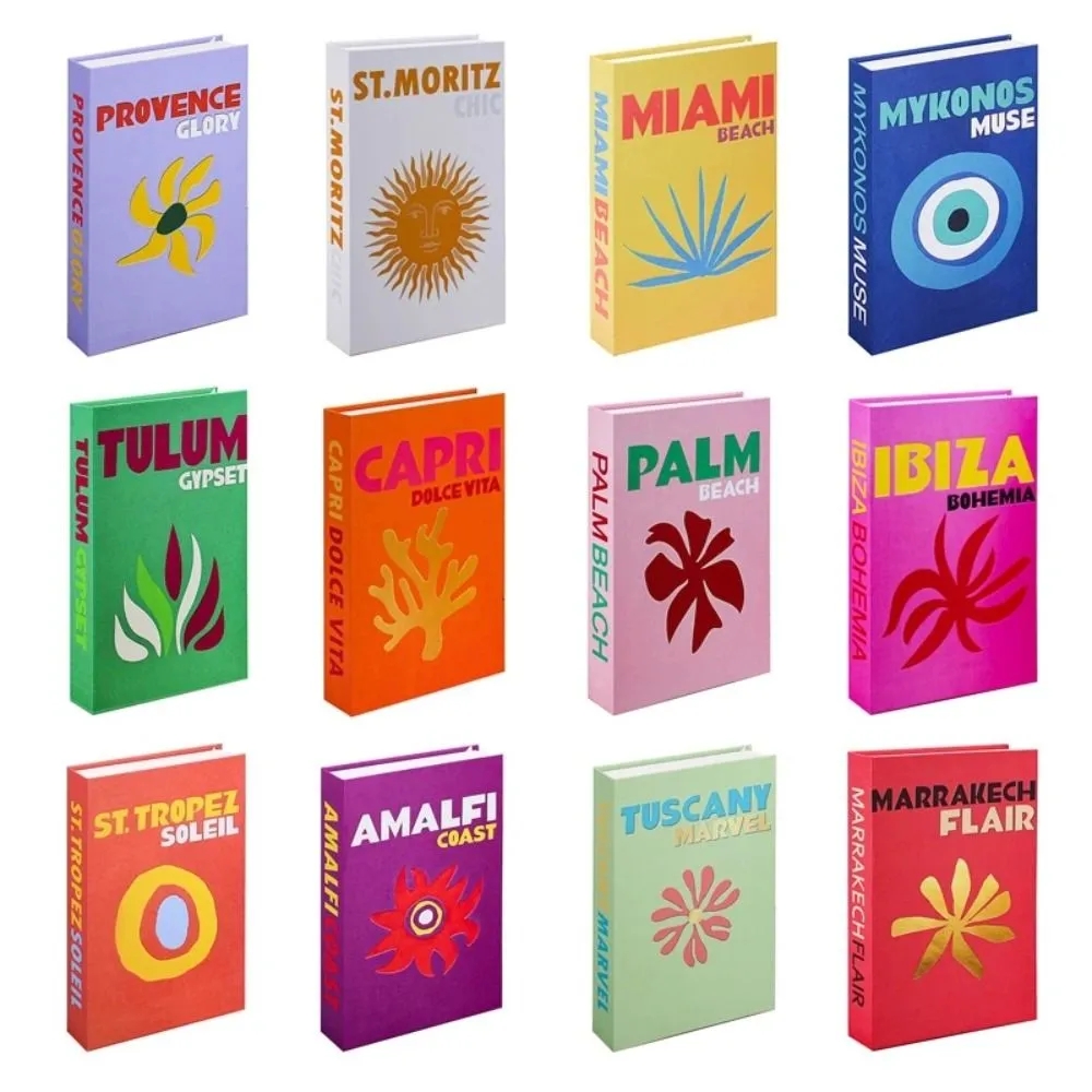 Home Decor Magazine - Livros nórdicos falsos para decoração, estilo