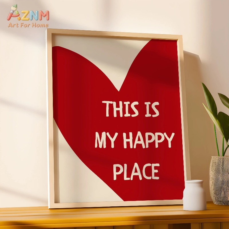 Pôster Artístico 'Este É Meu L - Home Decor Minimal avaliação e preço