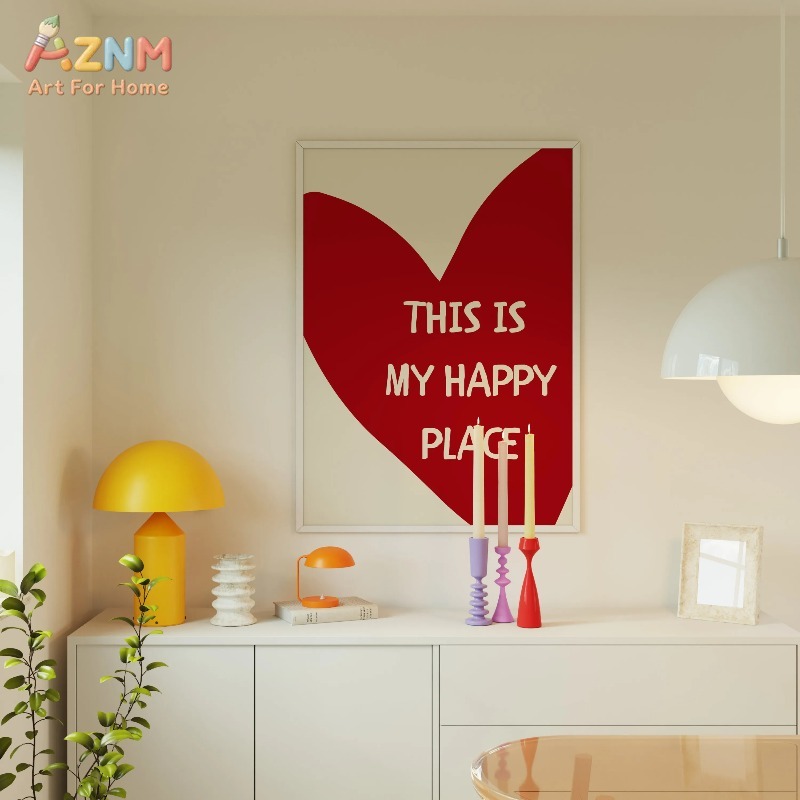 Pôster Artístico 'Este É Meu L - Home Decor Minimal avaliação e preço