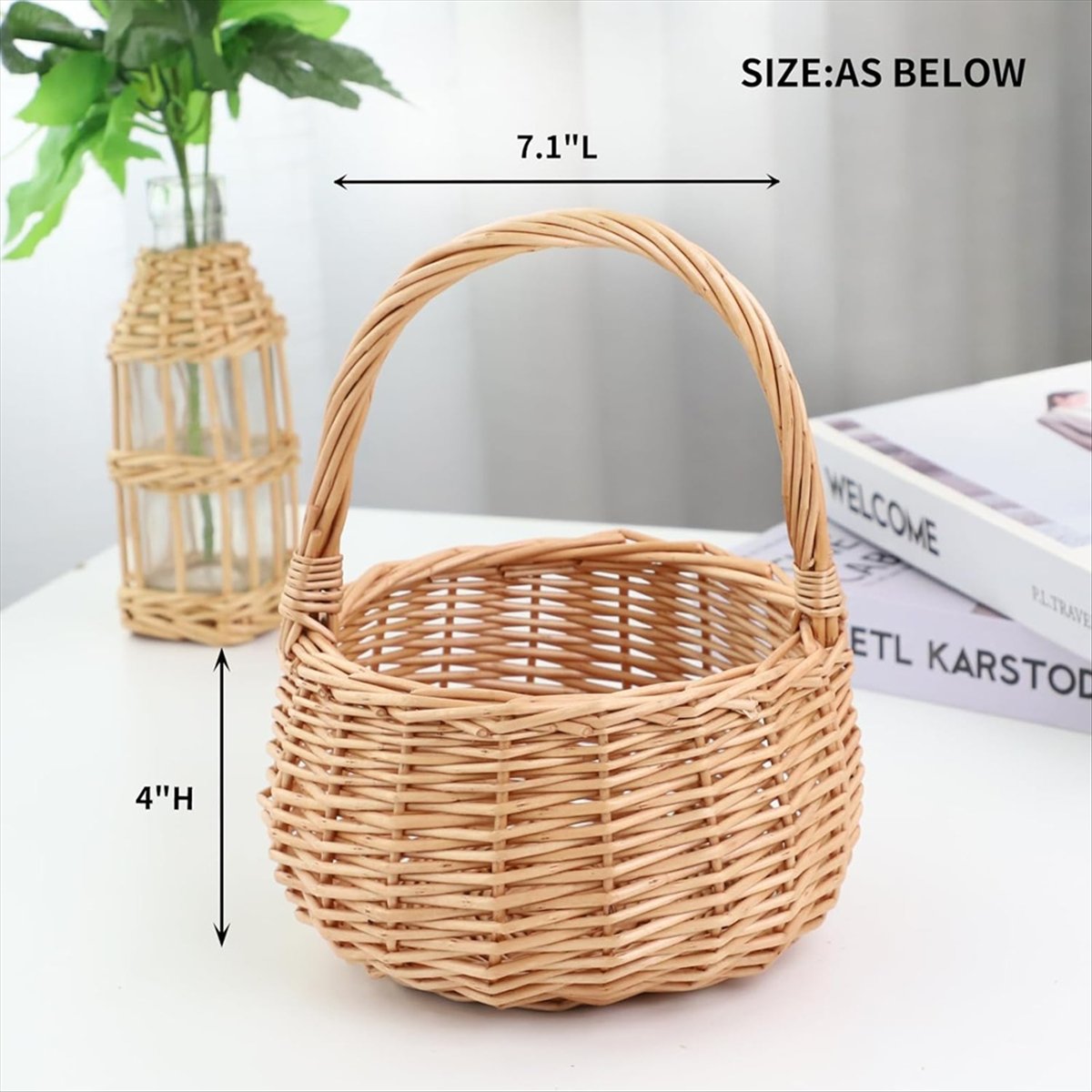 Cesta de Piquenique de Vime co - Home Decor Garden avaliação e preço