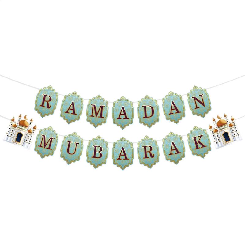 Decoração banner puxar bandeir - Home Decor Garland avaliação e preço