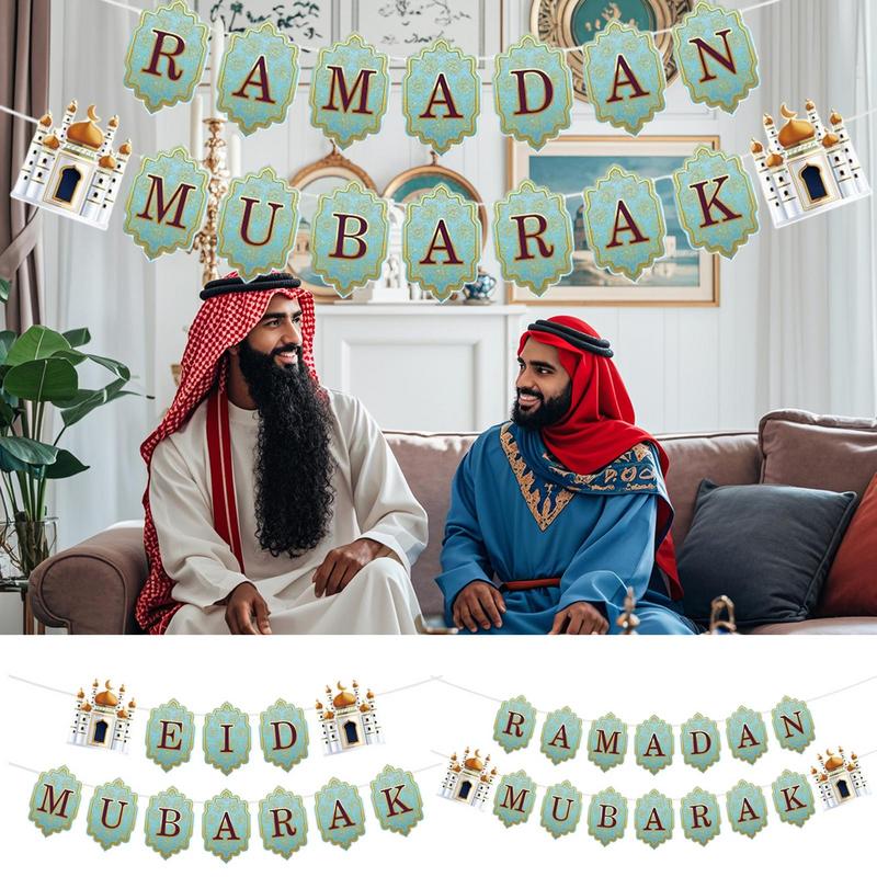 Decoração banner puxar bandeir - Home Decor Garland avaliação e preço