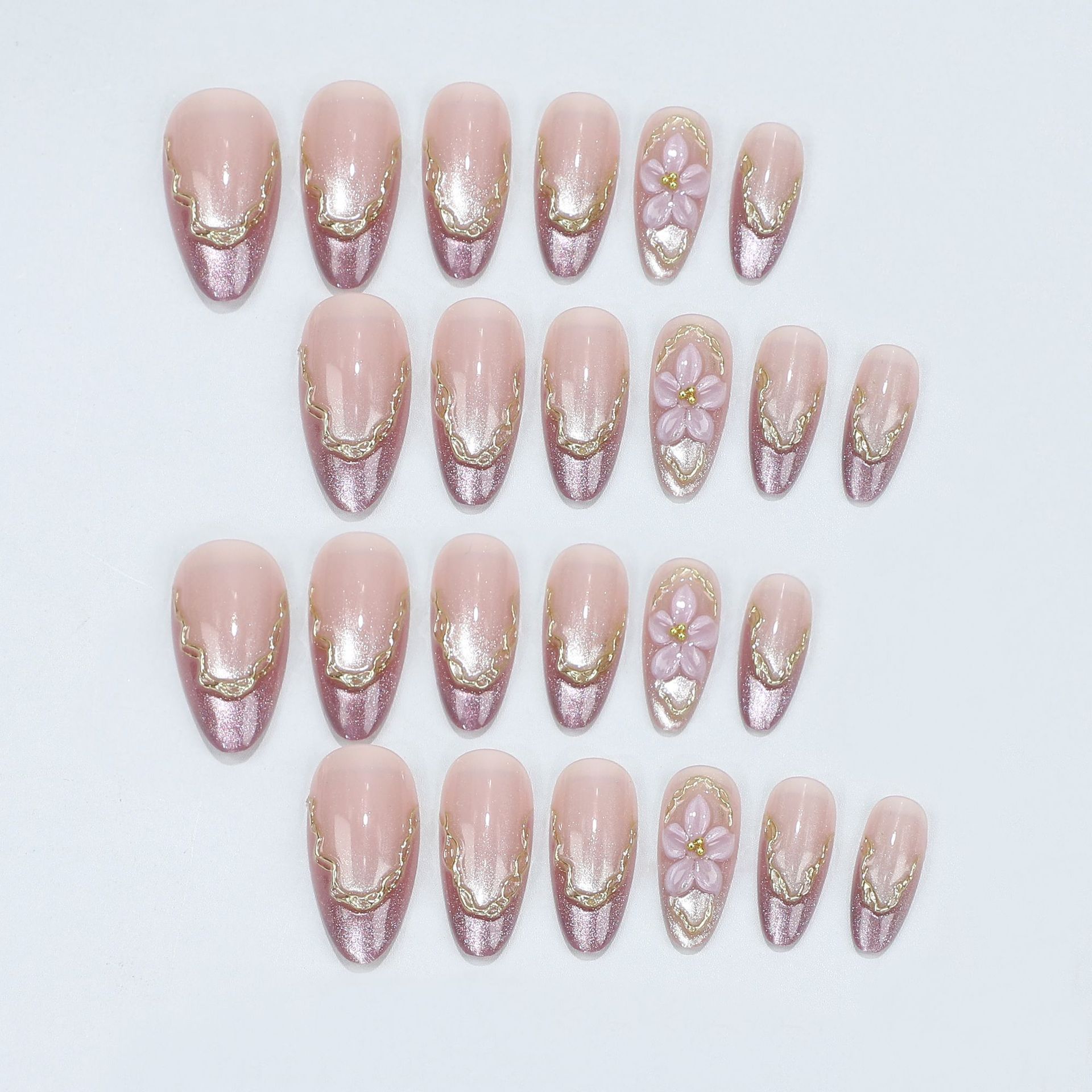 Unhas Postiças 3D com Flores,  - Pressed Flower Frame avaliação e preço