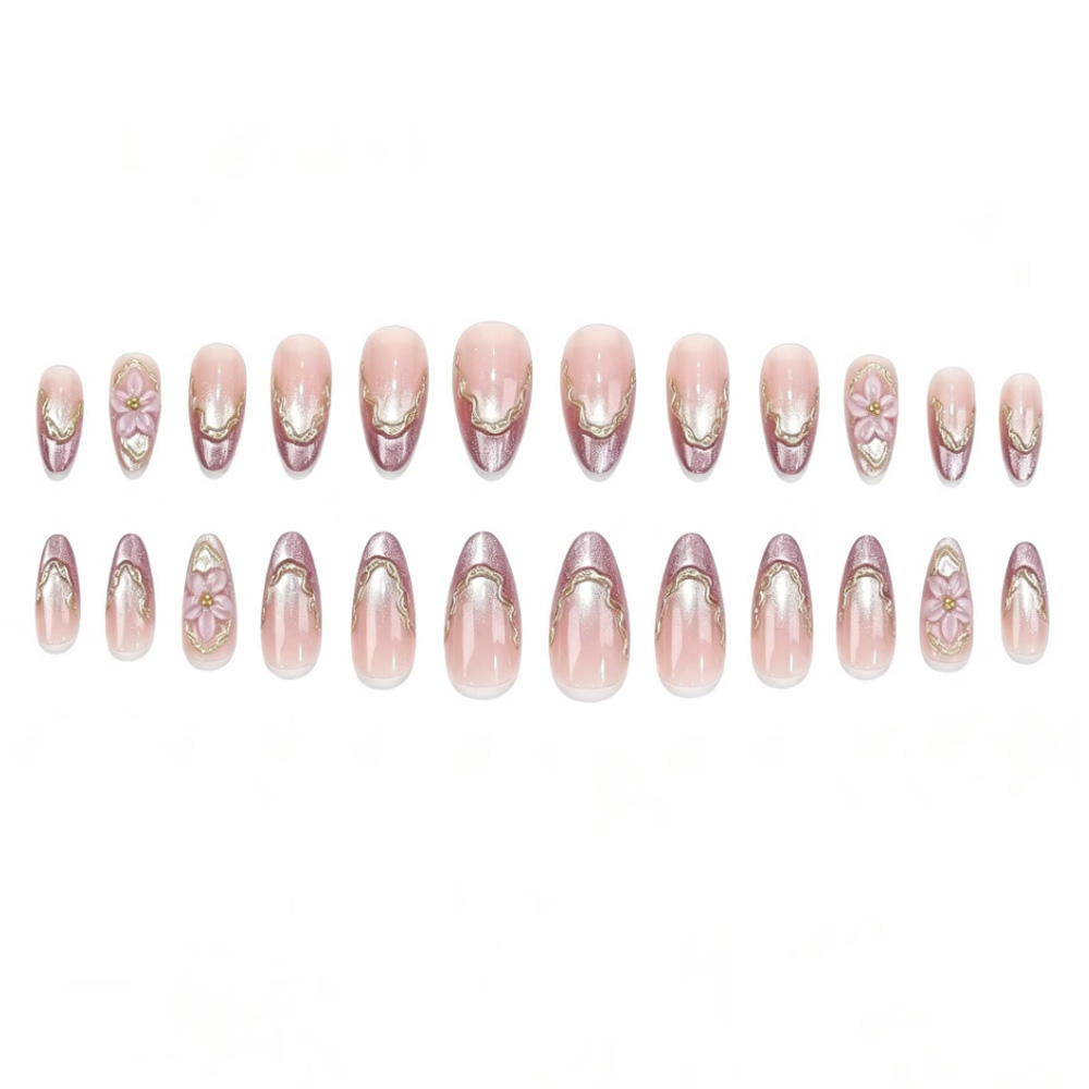 Unhas Postiças 3D com Flores,  - Pressed Flower Frame avaliação e preço
