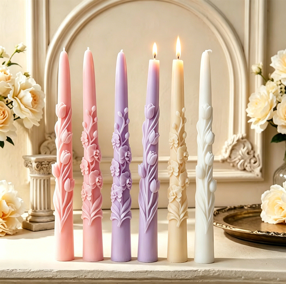 Molde de Silicone para Vela Cô - Home Decor Tulip avaliação e preço