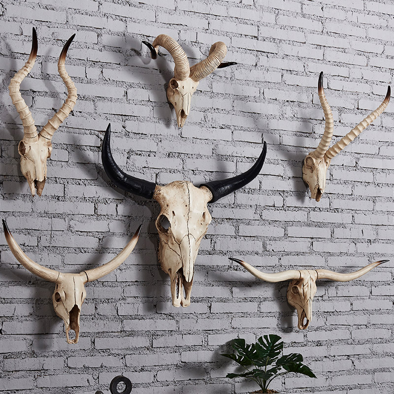 Crânio de vaca artificial ovel - Home Decor On Sale avaliação e preço