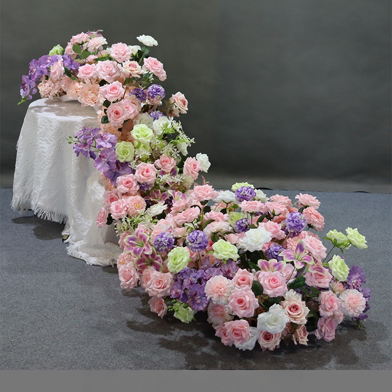Guirlanda Floral de Seda Verme - Home Decor Garland avaliação e preço