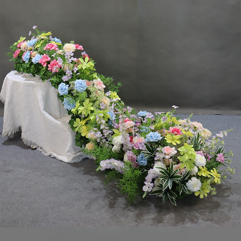 Guirlanda Floral de Seda Verme - Home Decor Garland avaliação e preço