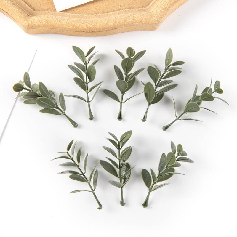 50/100 pçs plantas artificiais - Home Decor Garland avaliação e preço