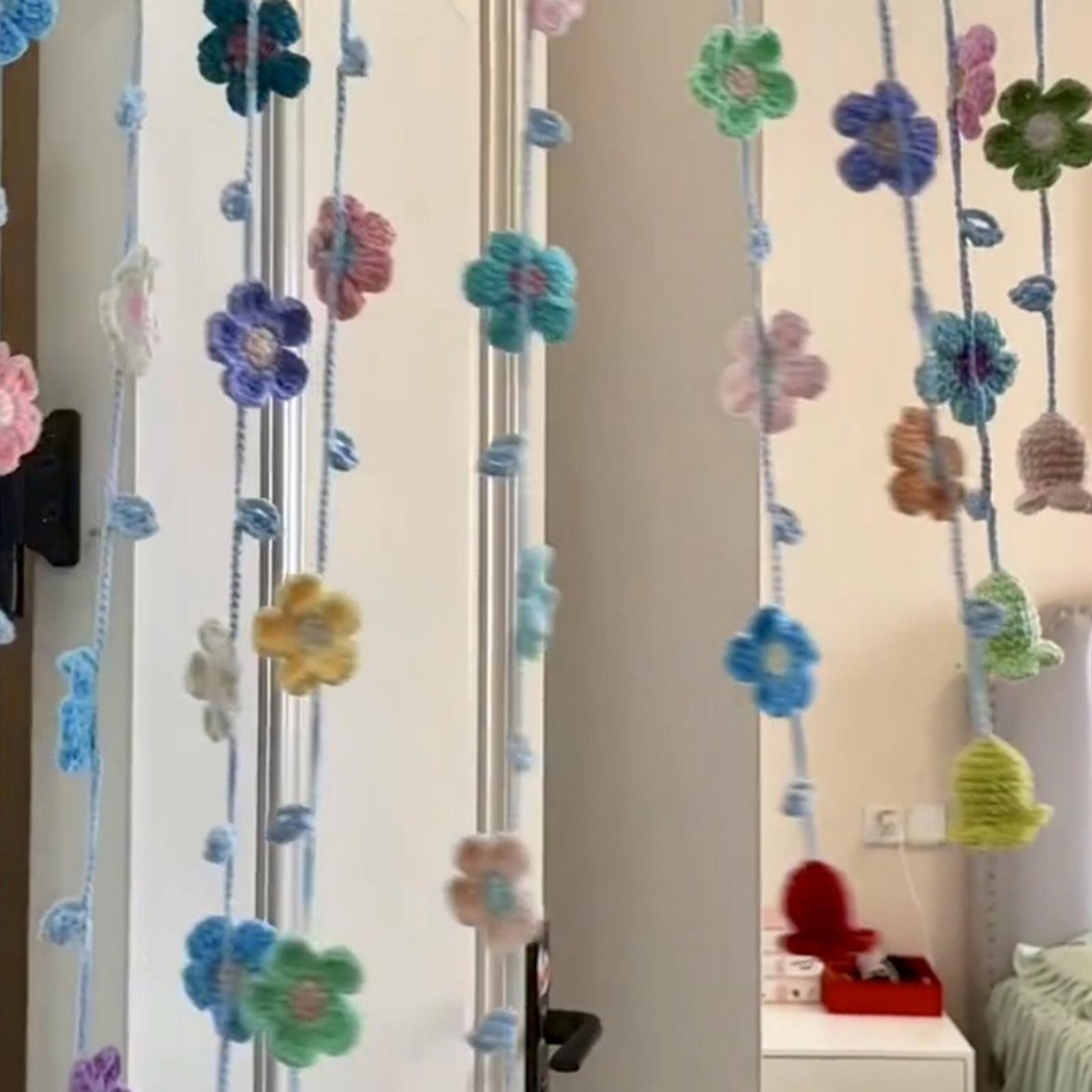 Guirlanda de Crochê para Pared - Home Decor Garland avaliação e preço