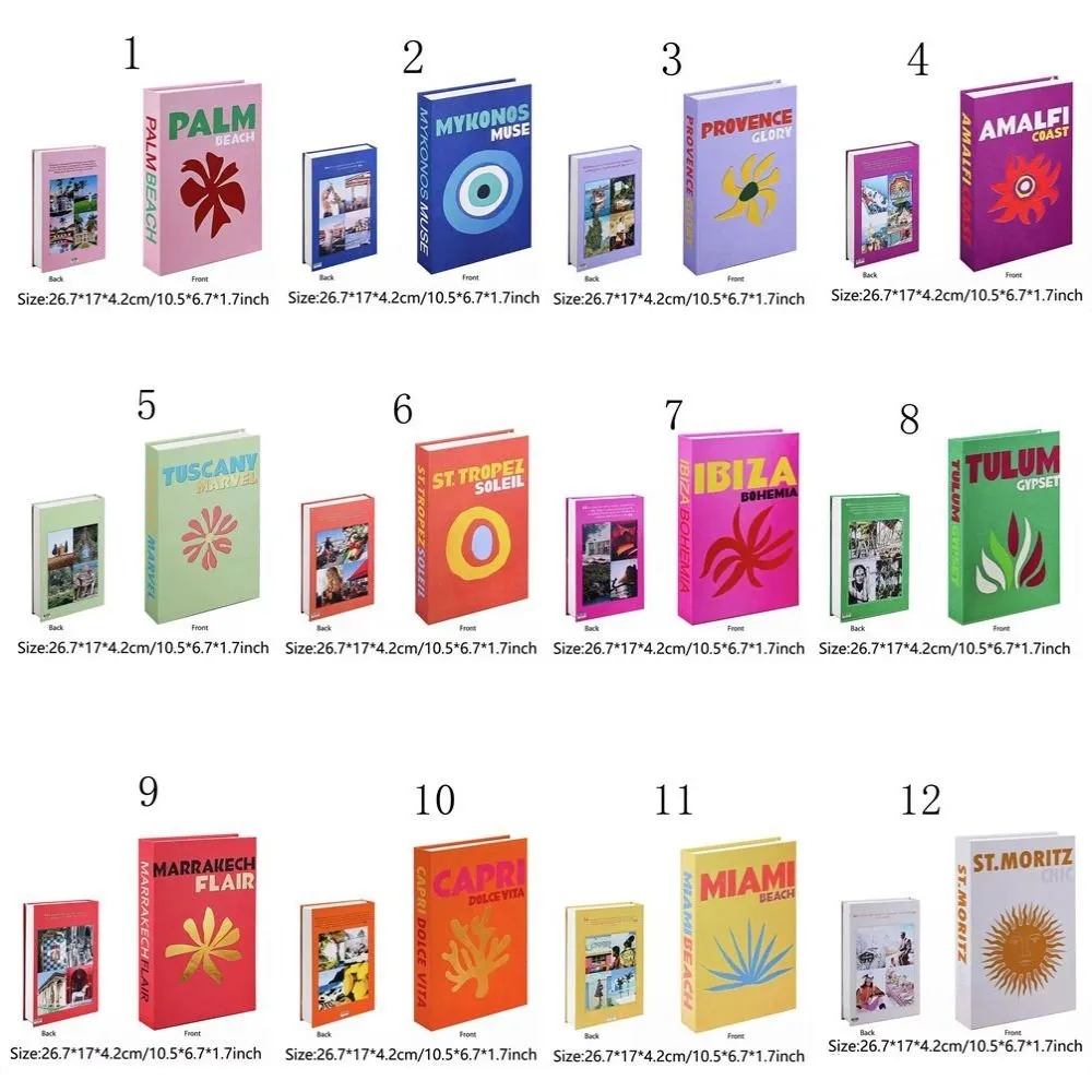 Livros nórdicos falsos para de - Home Decor Magazine avaliação e preço
