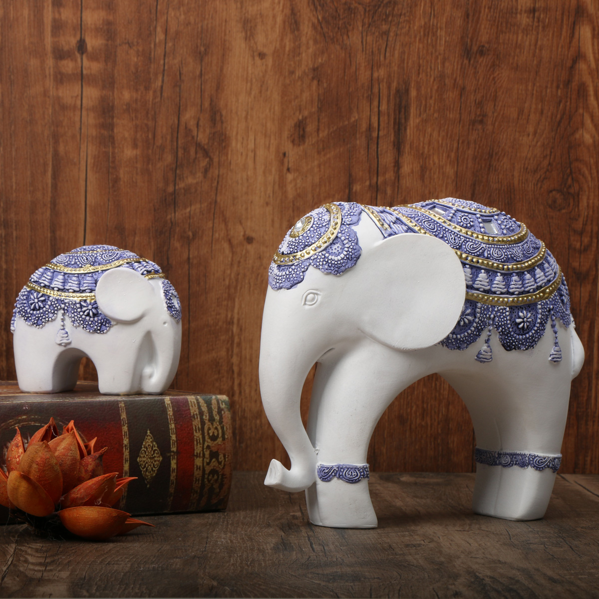 Escultura de elefante tronco a - Home Decor On Sale avaliação e preço