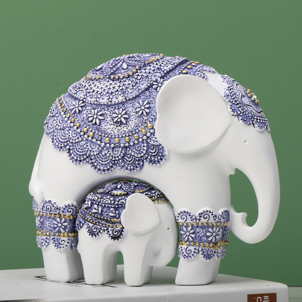 Escultura de elefante tronco a - Home Decor On Sale avaliação e preço