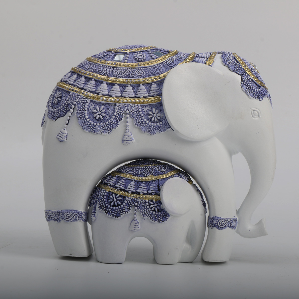 Escultura de elefante tronco a - Home Decor On Sale avaliação e preço