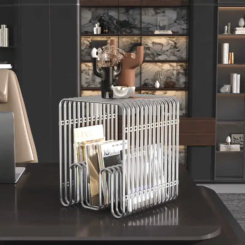 Nordic simples revista rack de - Home Decor Magazine avaliação e preço