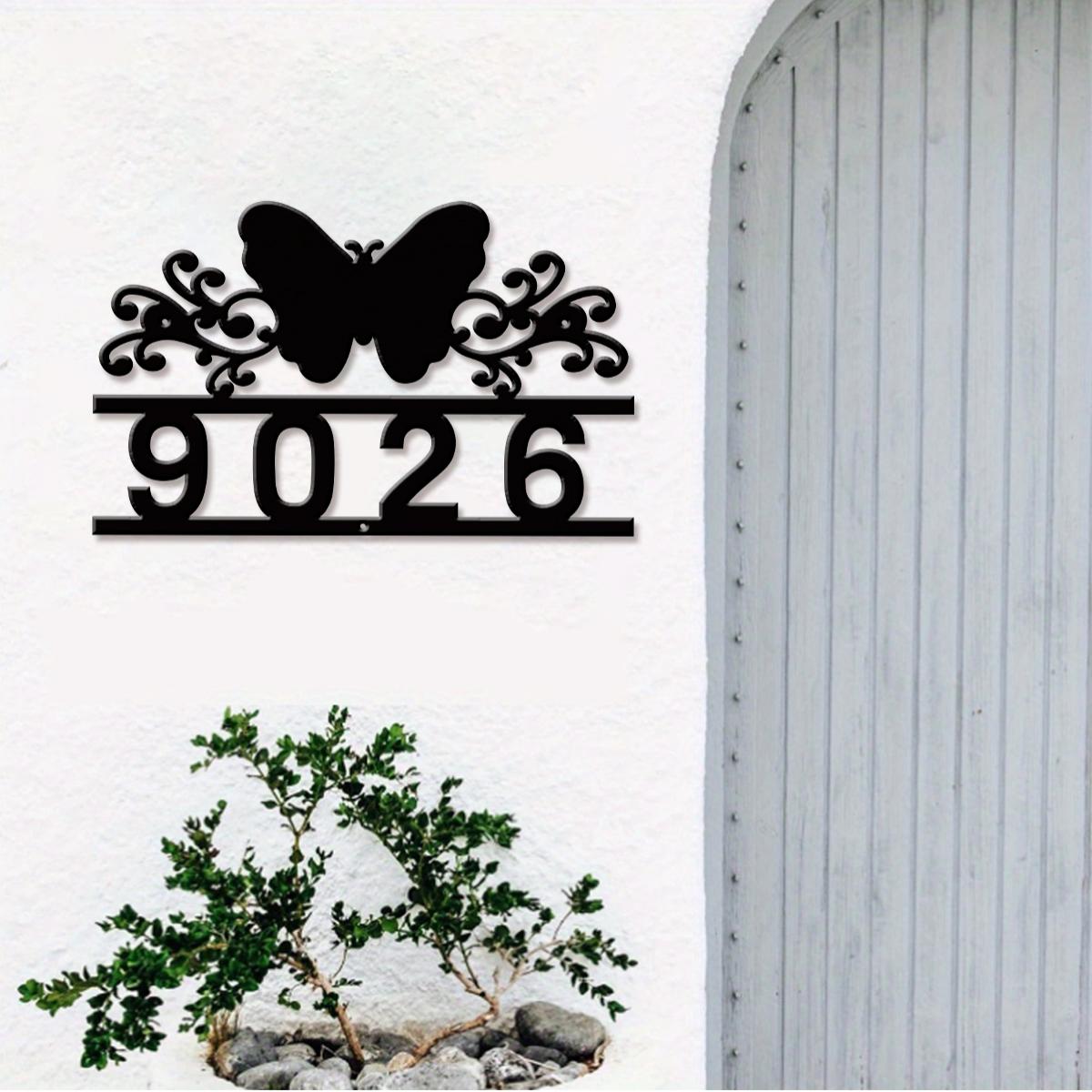 1 Placa de Número de Endereço  - Home Decor Garden avaliação e preço