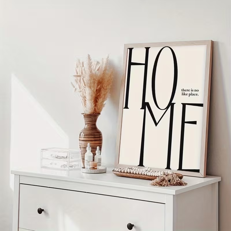 Arte de parede minimalista mod - Home Decor Minimal avaliação e preço