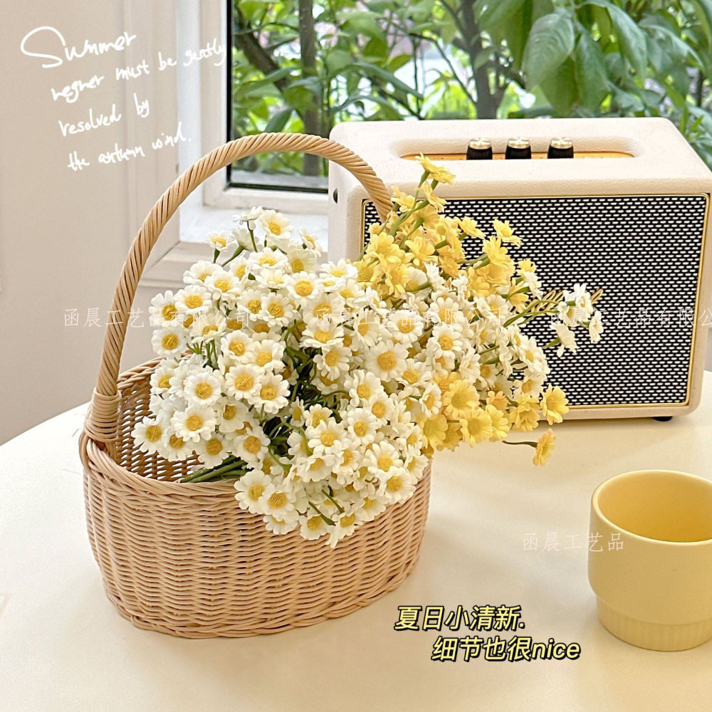 Flores artificiais de camomila - Home Decor Tulip avaliação e preço