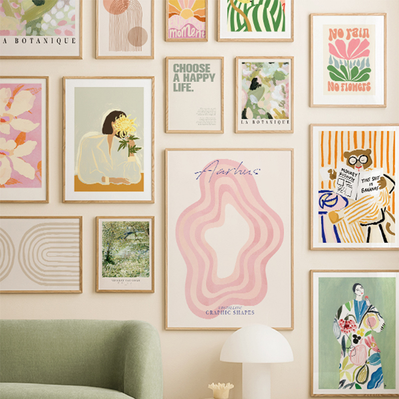 Pôster de Arte Abstrata com Ur - Home Decor Pt avaliação e preço
