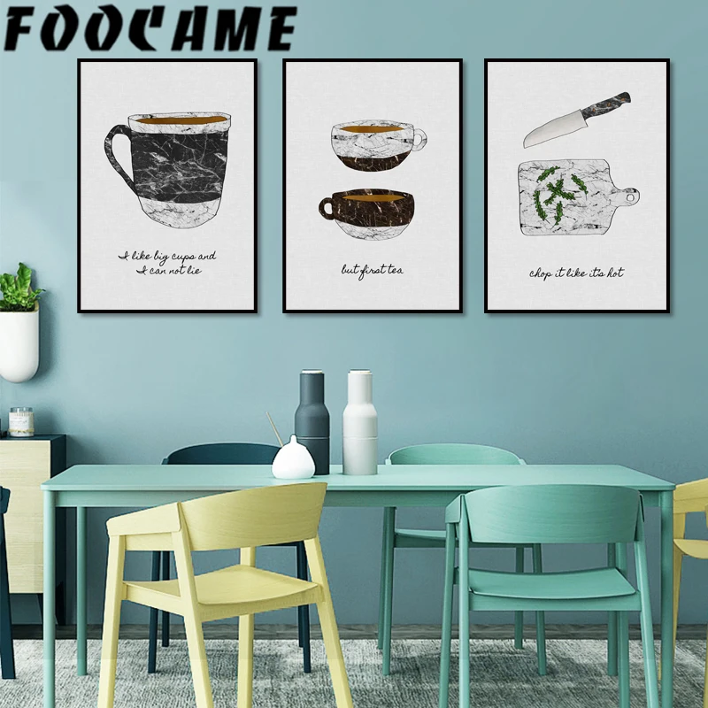 Pôster de Cozinha com Tema de  - Home Decor Pt avaliação e preço