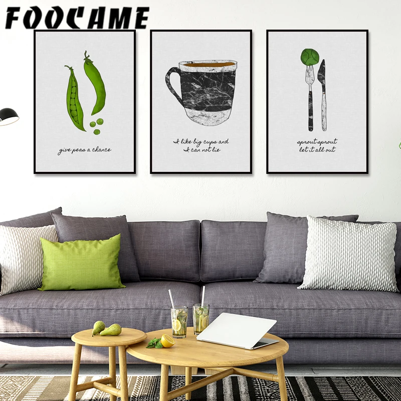 Pôster de Cozinha com Tema de  - Home Decor Pt avaliação e preço