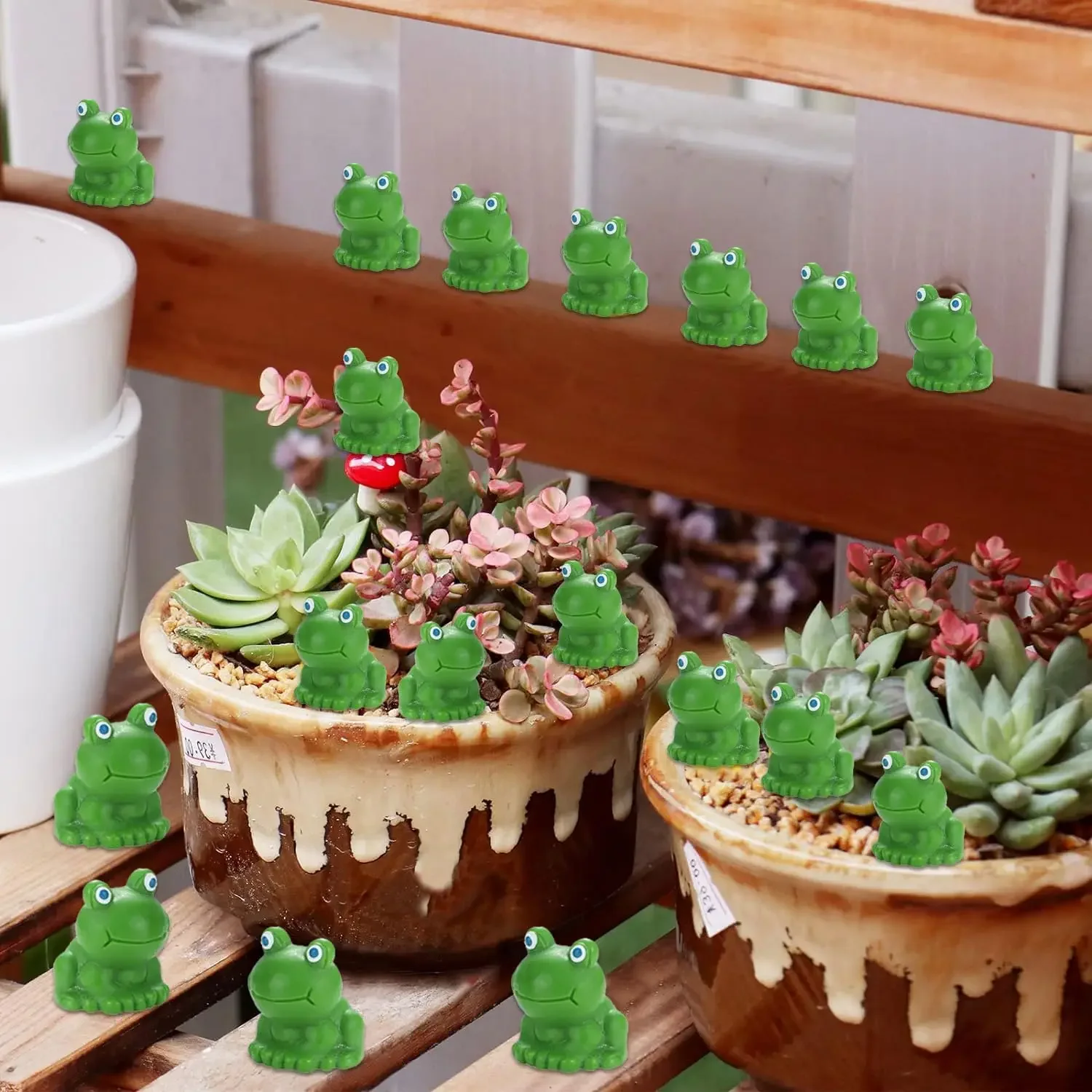 200/100pc mini sapos de resina - Home Decor On Sale avaliação e preço