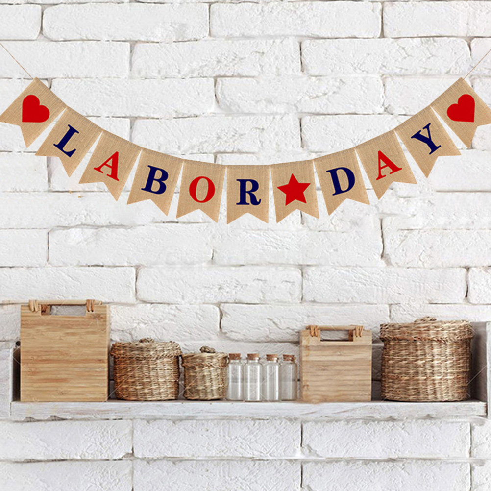 1 peça de faixa de linho para  - Home Decor Garland avaliação e preço