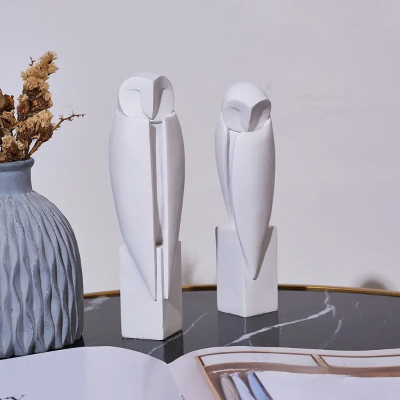 Minimalista coruja estátua esc - Home Decor On Sale avaliação e preço