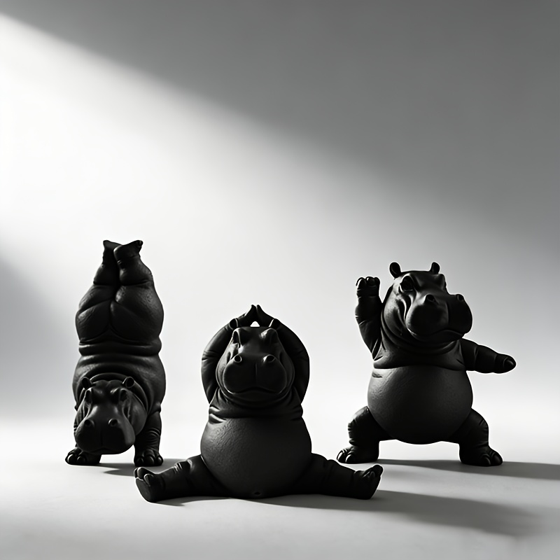 1 X Estátua de Hipopótamo - De - Home Decor Enthusiast avaliação e preço
