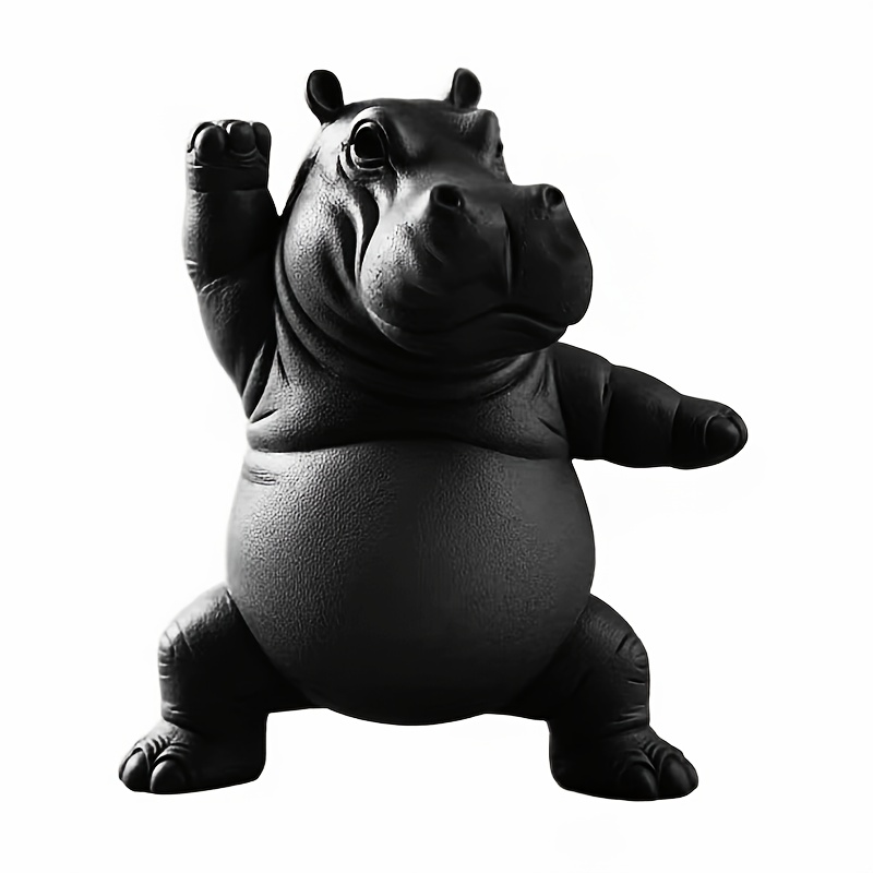 1 X Estátua de Hipopótamo - De - Home Decor Enthusiast avaliação e preço